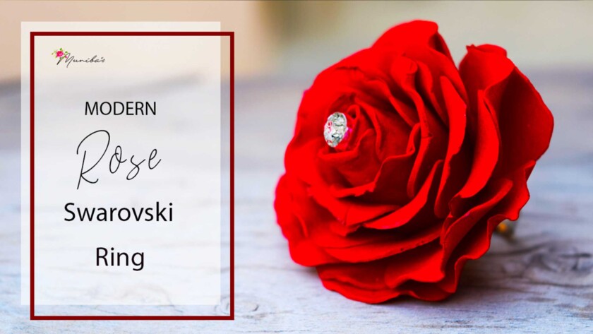 Swarovski Rose Ring